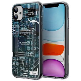 iPhone 11 Kılıf YoungKit Technology Serisi Kılıf gri 