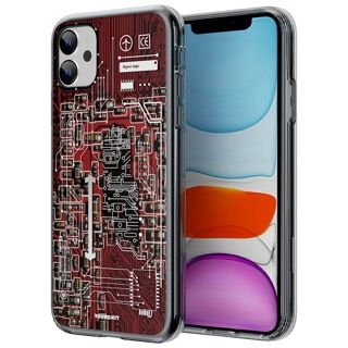 iPhone 11 Kılıf YoungKit Technology Serisi Kılıf gri 