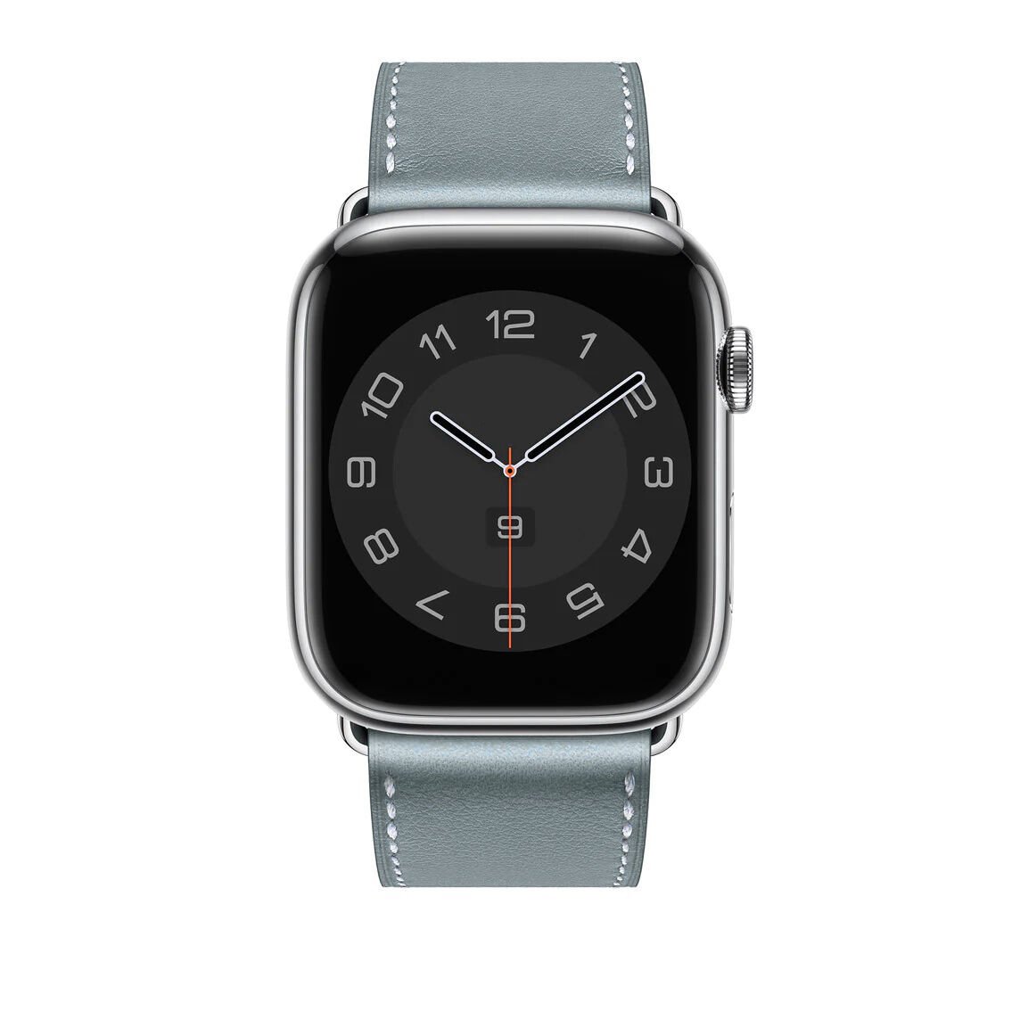 Apple Watch Uyumlu Deri Kordon Gri