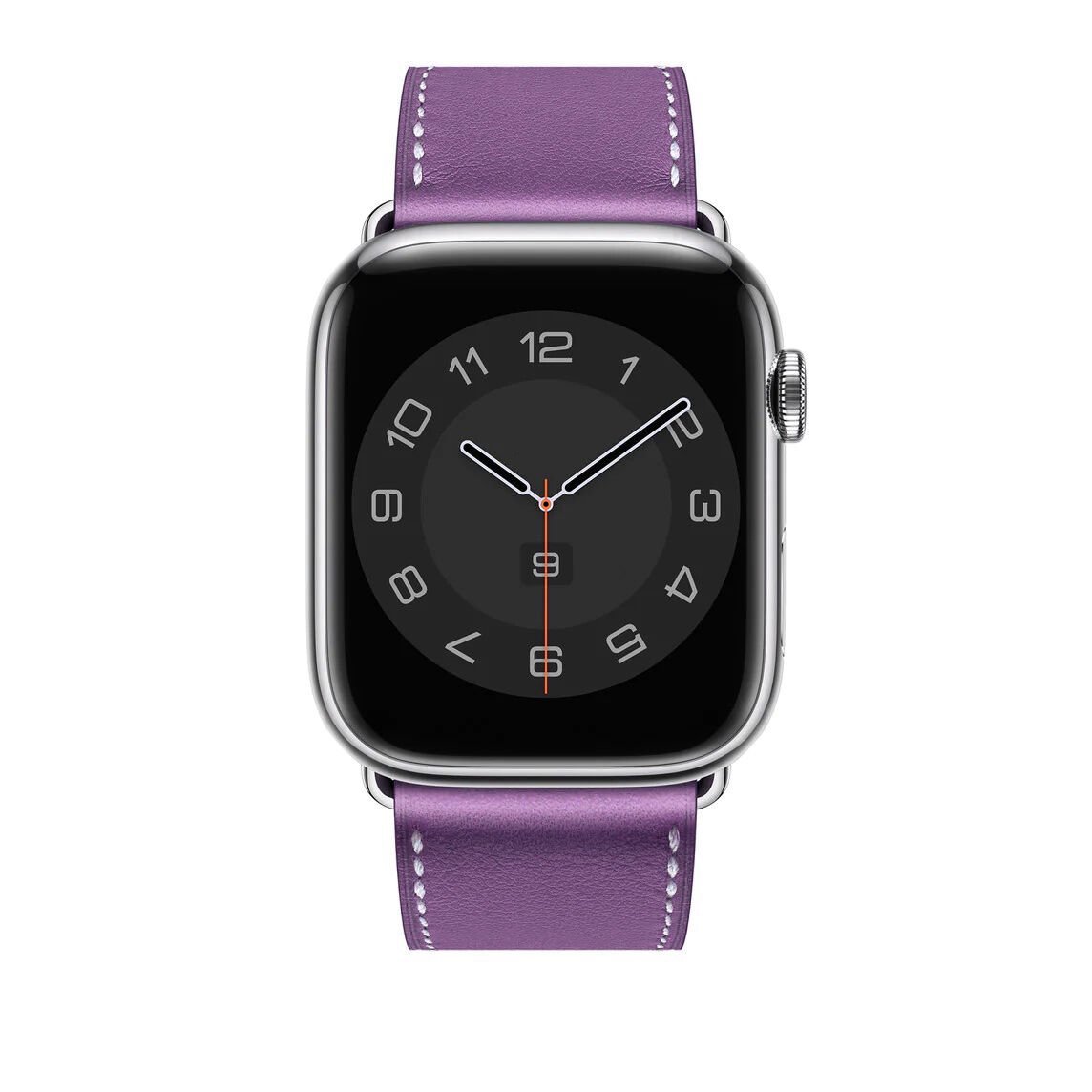 Apple Watch Uyumlu Deri Kordon Mor