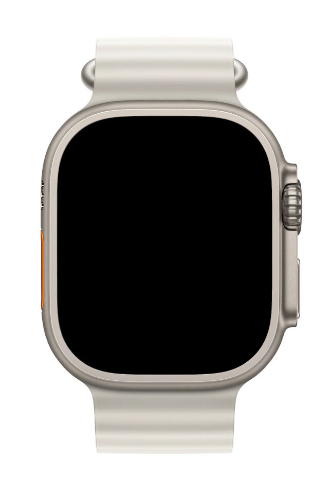 Apple Watch Uyumlu Ocean Silikon Kordon Krem