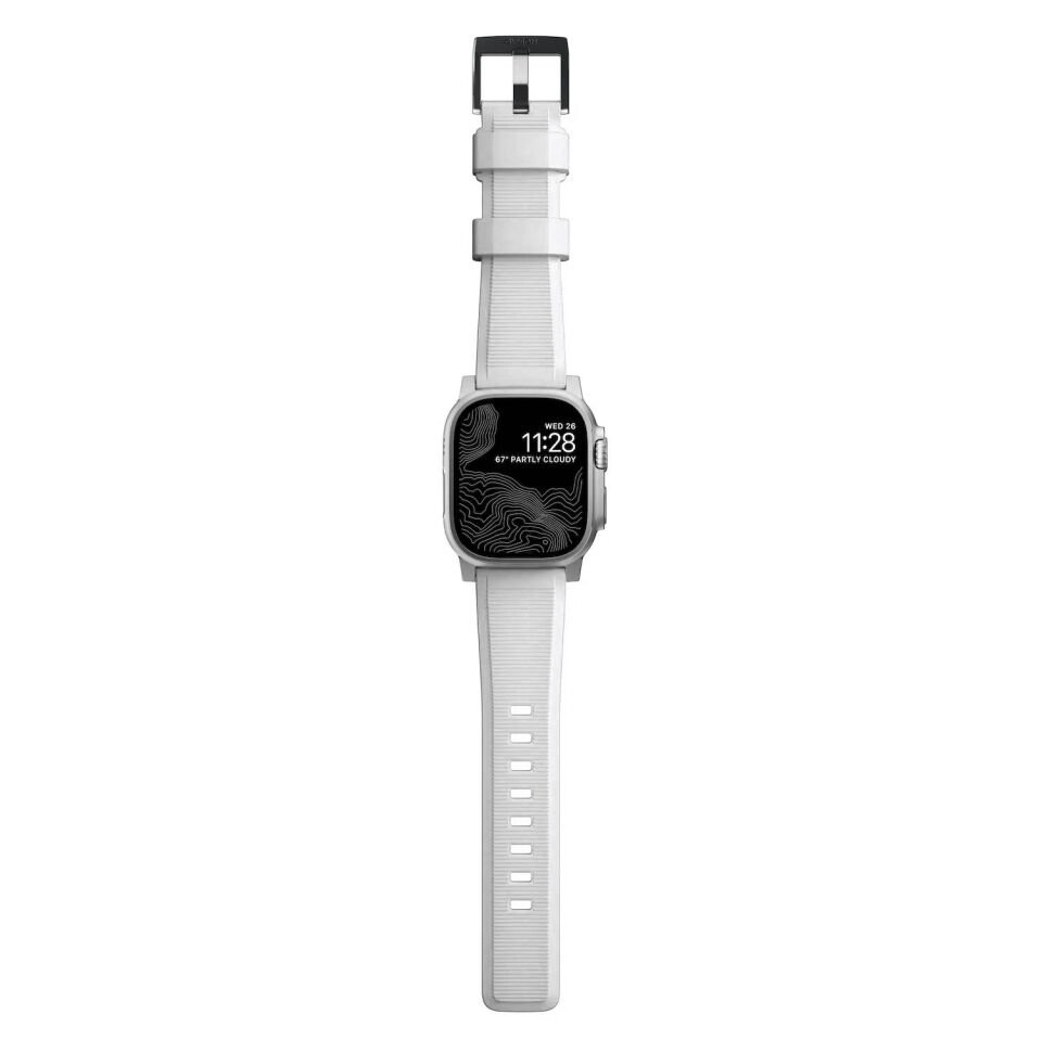 Apple Watch Uyumlu Classic Edition Kordon Beyaz