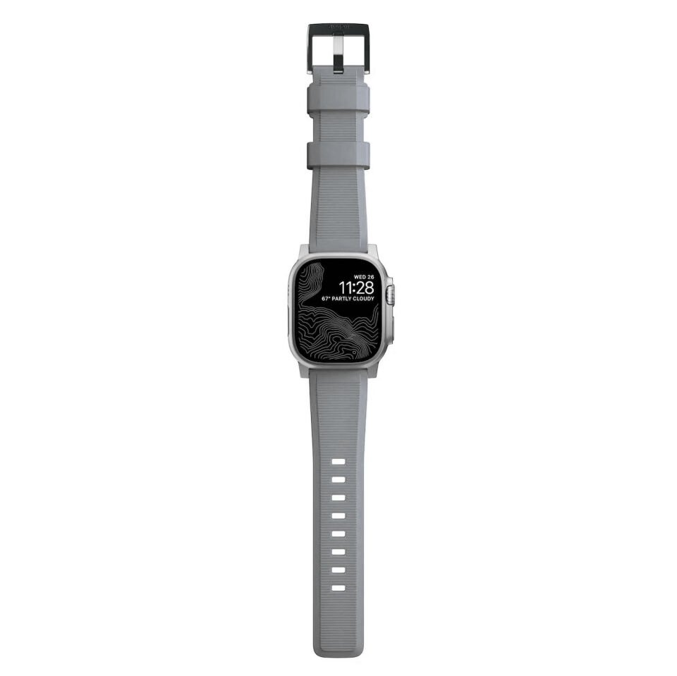 Apple Watch Uyumlu Classic Edition Kordon Gri