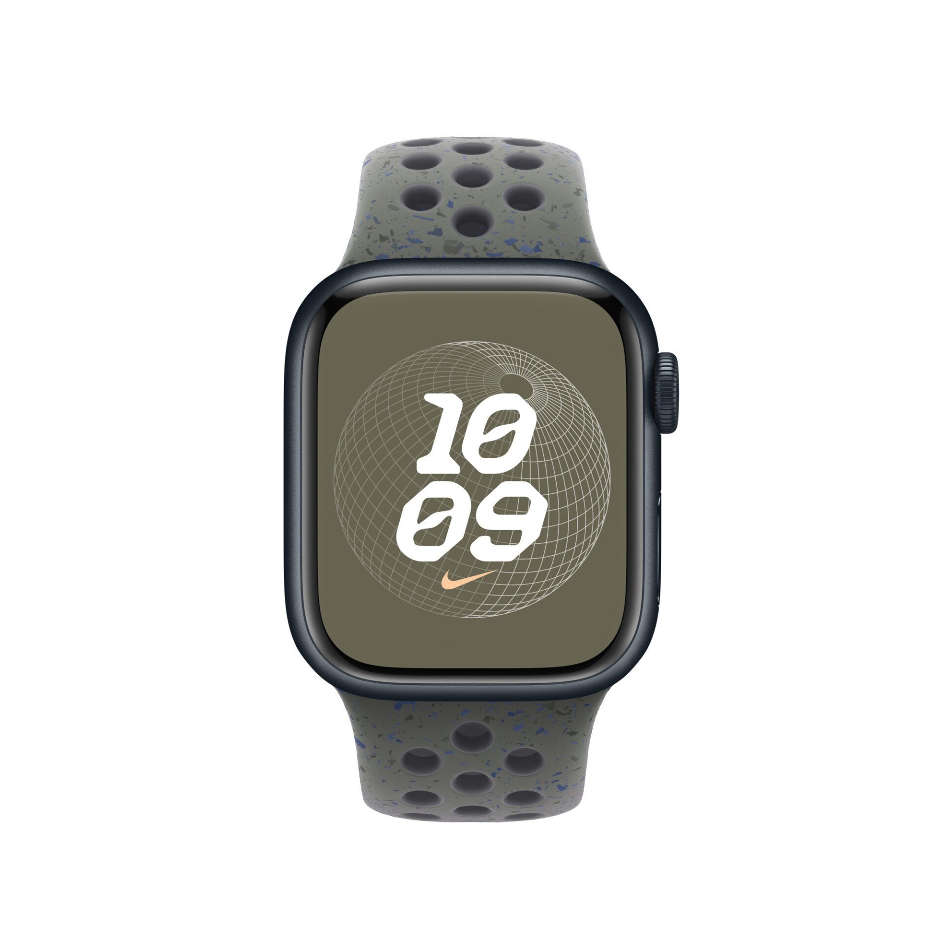 Apple Watch Uyumlu Point Nike Silikon Strap Kayış Yeşil