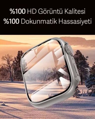 Apple Watch 10.Nesil 42mm ULTRA Dönüştürücü Kasa Ekran Koruyucu