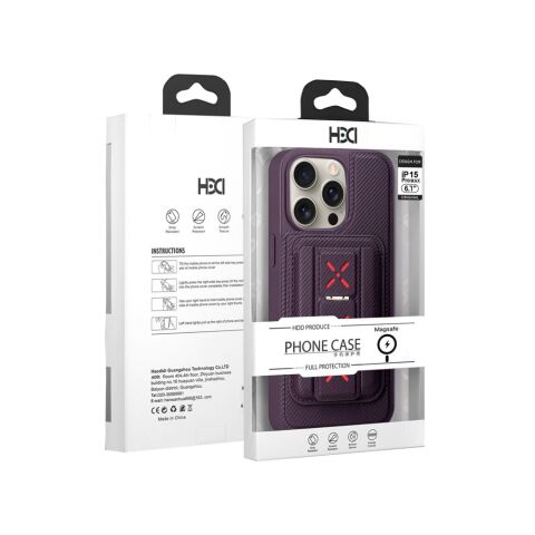 HDD iPhone 11 HBC-258 Hamburg Magnet Kartvizitli Standlı Kapak siyah