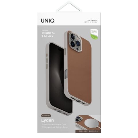 Uniq iPhone 16 Pro Lyden DS Magsafe Kapak gri