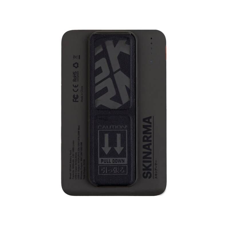 SkinArma Spunk Taşınabilir Wireless Şarj ve PD Hızlı Şarj Özellikli Powerbank 15W 5000mAh Yeşil