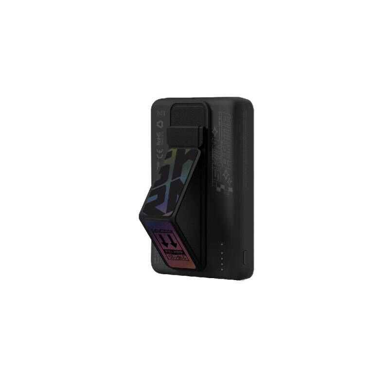 SkinArma Kira Kobai Holografik Tasarımlı Standlı Wireless ve PD Hızlı Şarj Özellikli Powerbank 15W 10000mAh