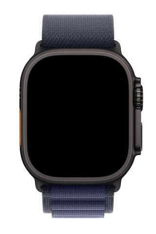 Apple Watch Uyumlu Siyah Tokalı Alpine Kordon Lacivert