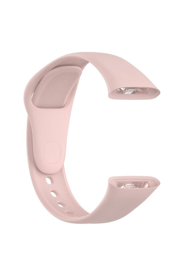 Redmi Watch 3 Uyumlu Silikon Kordon Pembe