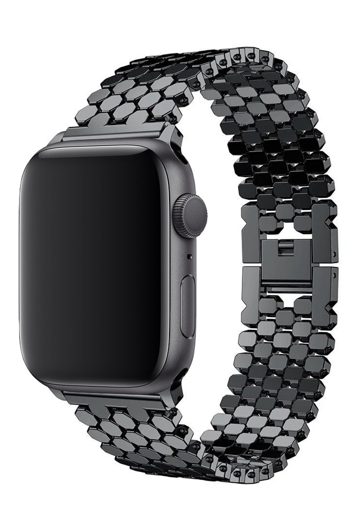 Apple Watch Uyumlu Damla Loop Kordon Siyah