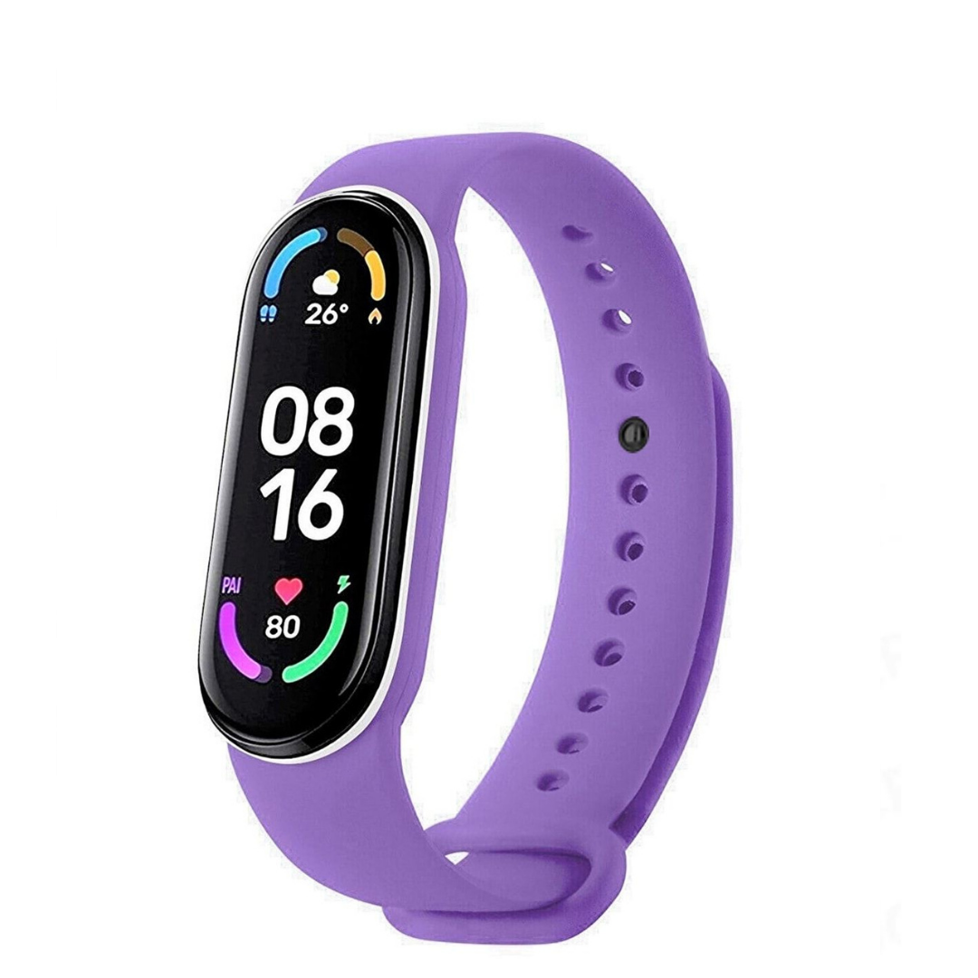 Xiaomi Mi band Serisi Silikon Kordon Mor